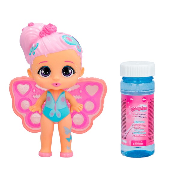 BLOOPIES Magic Bubbles Diana | Collectable Fairy Doll, Splashes Water and Power with Her Wings Magic Bubbles - Bath and Water Toy for Girls and Boys