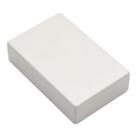 Heyiarbeit 1pcs Gray 4.92" x 3.15" x 1.26" ABS Plastic Junction Box Electronic Junction Project Box Enclosure Circuit Board Small Box