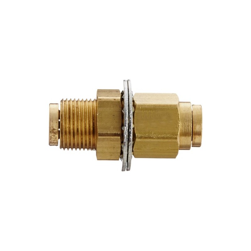 Eaton Weatherhead 1874X4X4 Brass CA360 D.O.T. Air Brake Tube Fitting,
