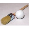 Natural Bristle Round Paint Brush 1 pcs - size fi30