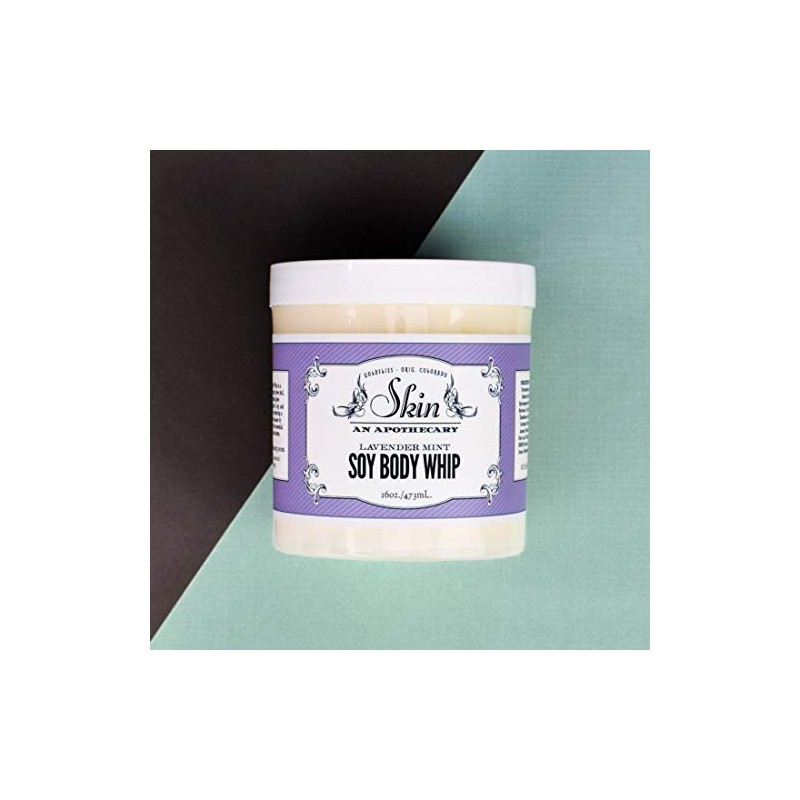 Soy Body Whip, 16 oz, Lavender Mint
