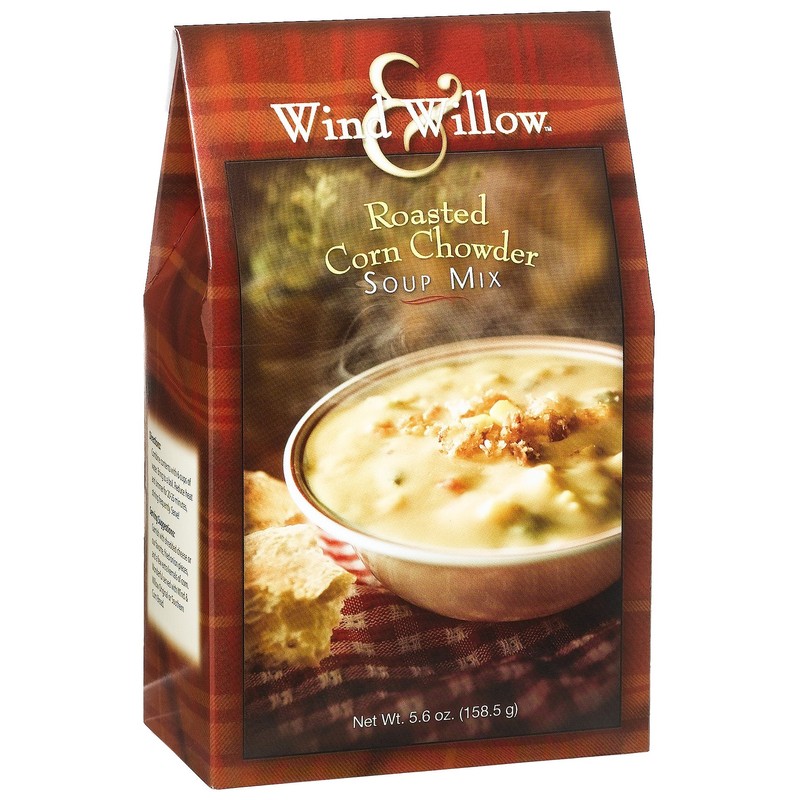 Wind & Willow Roasted Corn Chowder Soup Mix, 5.6-Ounce Boxes