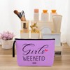 4Pcs Weekend Bag Girls Trip Gifts Favors Makeup Bag Girls