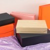 OBMMIRAO Orange Gift Box with Lid 12x8x2.5 Inches, Shirt Gift