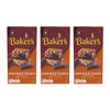 Baker's Unsweetened Baking Chocolate Bar, 4 Oz (Pack of 3)