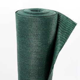 Privacy Screen for Fences, Fence Screen, Green, Shade Net for Privacy and Wind Protection, Sun Protection, Balcony Privacy Screen, Scaffolding Protection Net (10 m, Green 150 g, 2 m Wide)