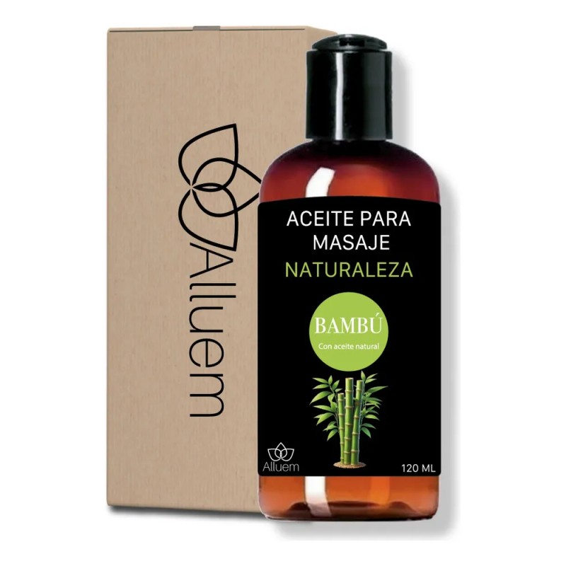 Aceite Para Masajes De Bambú 100% Puro Orgánico