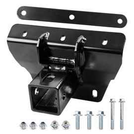 2 inch Rear Reciever Hitch Compatible with 2020-2025 Kawasaki Teryx KRX 1000, Heavy Duty Steel Tow Hitch,Black Powder-Coated, Replace 101810