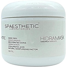 Crema Hidratante Spaesthetic Hidramask, Mascarilla Hidratante antiedad uso en casa cosmetologas cabina spa faciales (120gr)