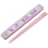 Skater ABC3AG Silver Ion Ag+ Antibacterial Swimmer Space Boy Chopsticks