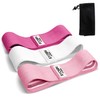 Resistance band set for strength training, yoga, and home gym