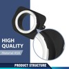 PIT66 Fog Lamp Light Cover Bezel Trim Pair Compatible with