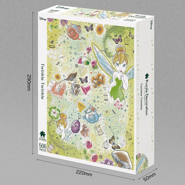 Epoch 500 Piece Jigsaw Puzzle, Tinkerbells, Twinkle Twinkle, Puzzle Decoration,