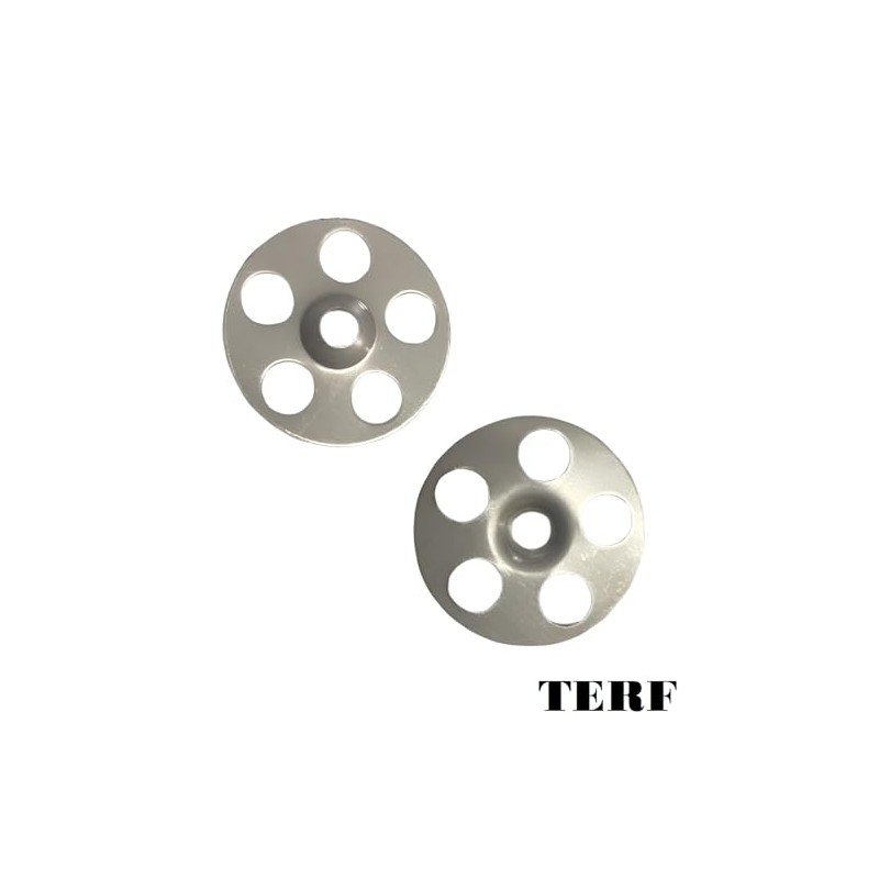 TERF® 36mm Metal Insulation Fixing Discs 36mm (1.41 inch) Stainless