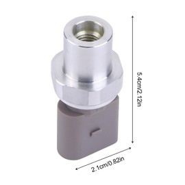 LICHENGTAI Air Conditioning A/C Pressure Switch Sensor Compatible with A2 A4 A6 A8 4e Allroad, Pressure Switch for Air Conditioning Compatible with Seat Exeo 3R0 959 126 Air Conditioning A/C Pressure