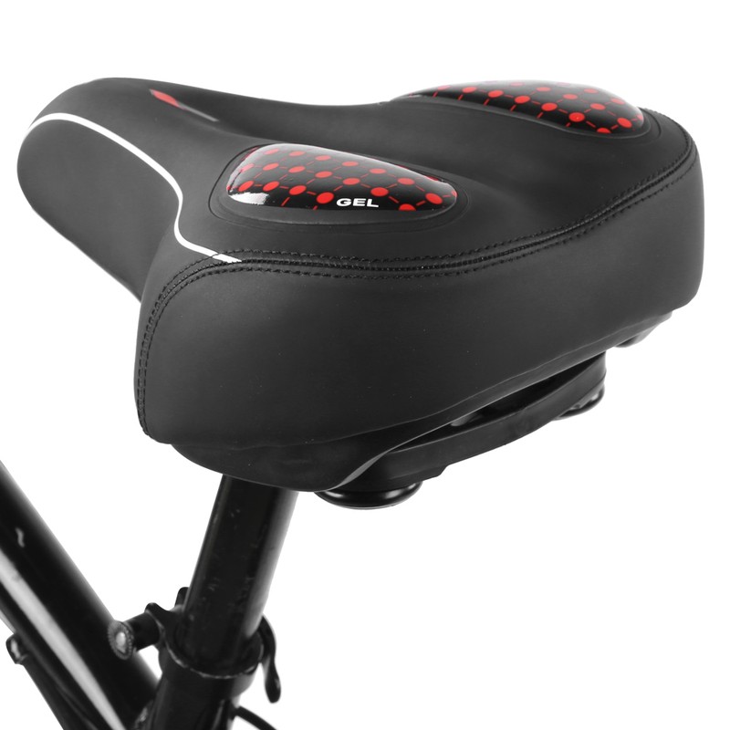 Large Bike Soft Seat Saddle Replacement Cycling Accessory for Mountain