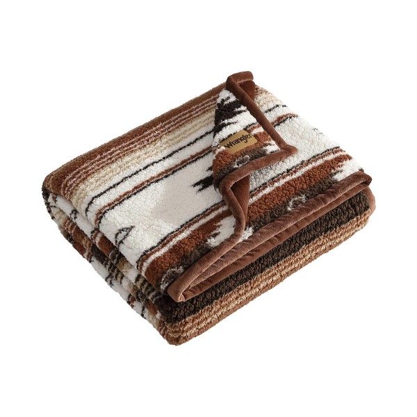 Wrangler Wrangler - Throw Blanket, Super Soft Sherpa Bedding with