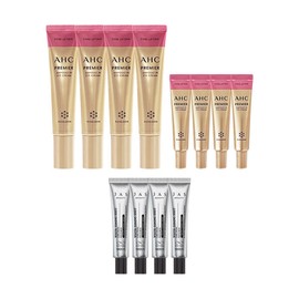 AHC Eye Cream Season 12 40ml x4 + 12ml x4 + Jass Dark Spot Cream 15ml x4 / AHC 아이크림 시즌12 40ml x4 + 12ml x4 + 쟈스 기미크림 15ml x4