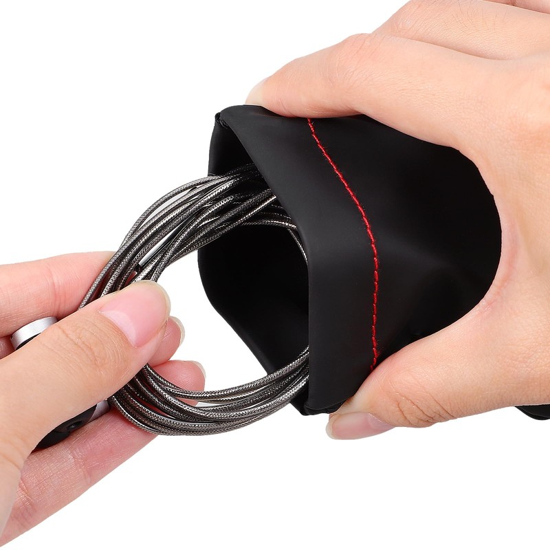 Portable Pu Leather Earphone Headphone Bag Mini Aid Hearing Storage