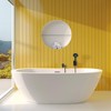 PROOX All Metal Tub Spout with Diverter Matte Black, 6