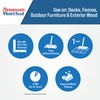 Thompson’s WaterSeal Transparent Waterproofing Wood Stain and Sealer, Sedona Red,