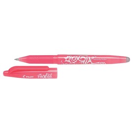 Pilot Frixion Ball 07 Set of 3 Erasable Gel Ink Rollerball Pens Medium Point Coral Pink