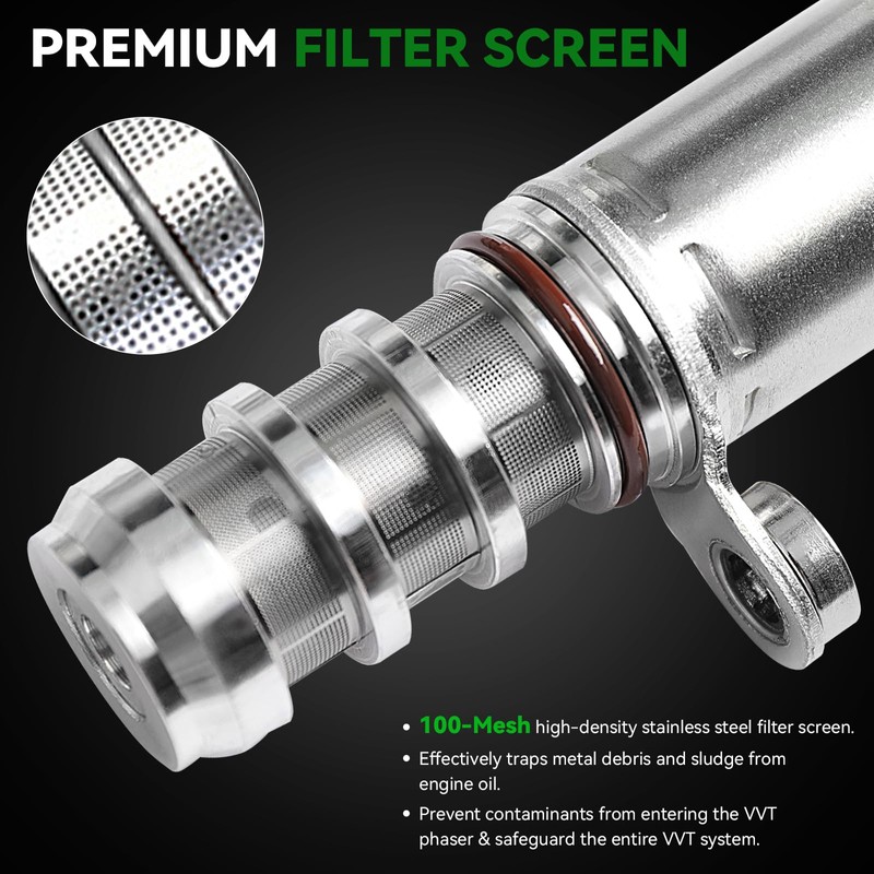 Intake & Exhaust Camshaft Position Actuator VVT Solenoid Valve Kit