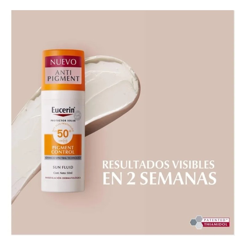 Protector Solar Facial Eucerin Antipigment, Despigmentante