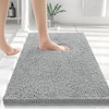 smiry Chenille Bath Mat, 40 x 60 cm, Non-Slip Super