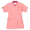 Medical Women's Scrubs Coral Pink Size: LL ML-5362 Nagi Laven