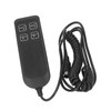 Black Electric Power Recliner Switch Simple Operation Electric Sofa Controller