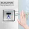 Olideauto Handicap Touchless Wave Hand Sensor Switch,Wireless Single Handicap Sensor
