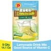 ZUKO Cucumber Instant Powder Drink, Family Pack, No Sugar Needed,