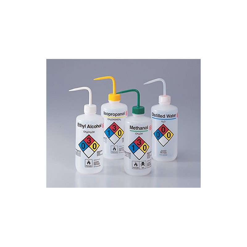 Chemicals Identification Safety Wash Bottle Isopropyl Alcohol/4 – 3039 – 04 