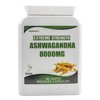 Ashwagandha Max 8000mg High Strength KSM-66 90 Vegetarian Capsules UK