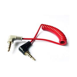 Smartphone Movo BOYA 3.5mm TRS-TRRS Jumper RODE SC7 VideoMic Video Microphone Replacement Adapter Cable