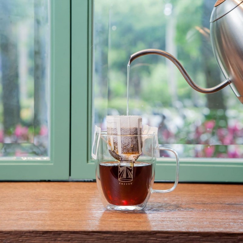 TRIBO COFFEE Single-Serve Portable Pour Over Drip Coffee - Discovery