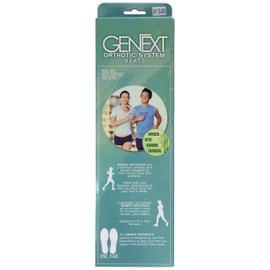 GenExt Women's Beats (Neutral Heel with Metatarsal Pad) Full Orthotic Arch Support Insole System (11)