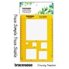 Traceease Trace Simple Trace Stable, Academic Geometric Square Drawing Template,