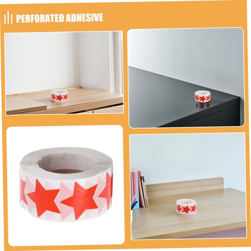 Healeved 2rollos Pegatinas Bronceadoras De Estrellas De Pegatinas Corporales Autoadhesivas