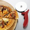 Vogue Pizza Wheel Red 4In Stainless Steel Slicer Handles Commercial