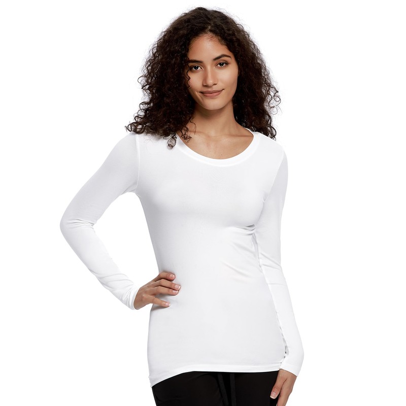 COZYFIT Underscrub Long Sleeve Women - Scrubs Undershirts for Nurse