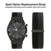 WOCCI 20mm Adjustable Nylon Watch Band, Quick Release Sport Loop