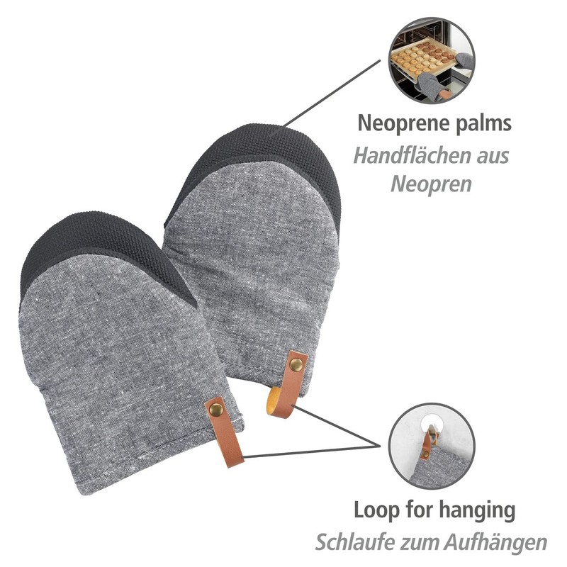 WENKO Ada Mini Pair of Gloves with Neoprene Palms for