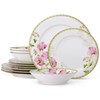 Noritake Poppy Place 12-Piece Dinnerware Set, Service for 4