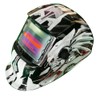 Solar Charging Automatic Dimming Welding Facemask Head-mounted Large View LCD