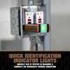 Southwire GFCI Receptacle Tester with LCD Display, 3 Prong, GFCI