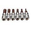 Maxhanest Aluminium Alloy Metric 1/4" Drive Hex Bit Socket Set