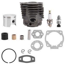 Husqvarna 55 Chainsaw Parts, 46MM Cylinder Piston Set for Husqvarna 50, 51, 55 Rancher Nikasil Engine