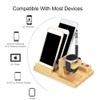 Bamboo phone charging station -05